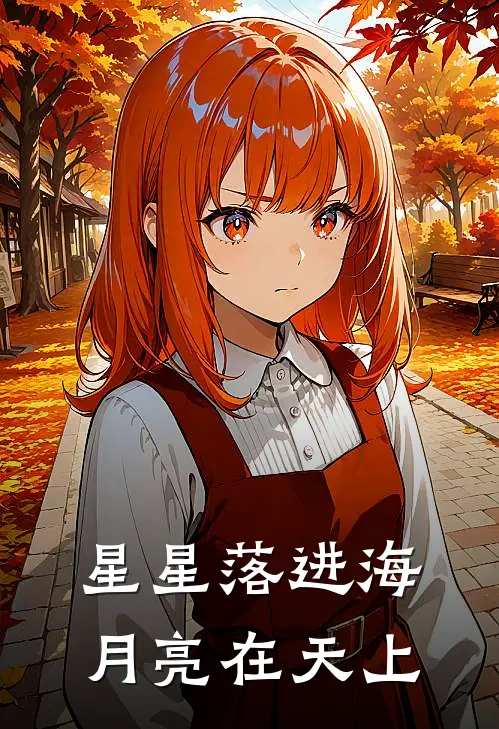 星星落进海，月亮在天上