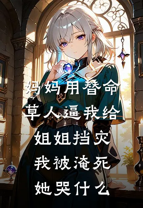 妈妈用替命草人逼我给姐姐挡灾，我被淹死她哭什么