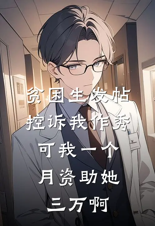 贫困生发帖控诉我作秀，可我一个月资助她三万啊