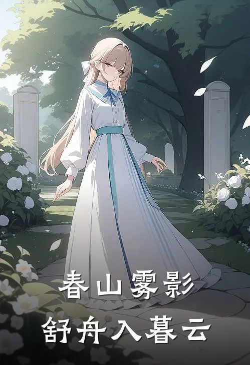 春山雾影，舒舟入暮云