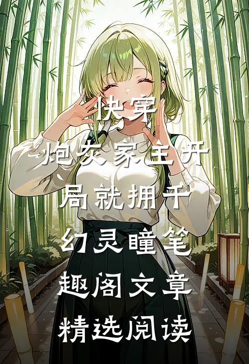 快穿:炮灰家主开局就拥千幻灵瞳笔趣阁文章精选阅读