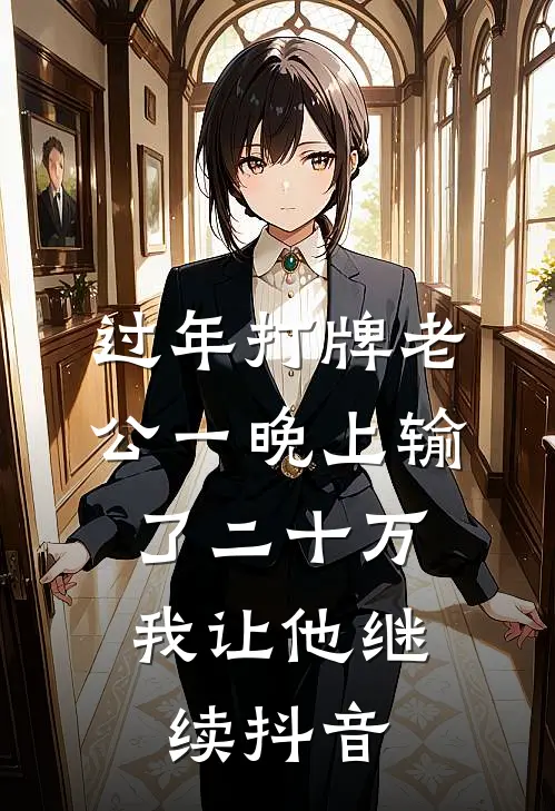 过年打牌老公一晚上输了二十万，我让他继续抖音