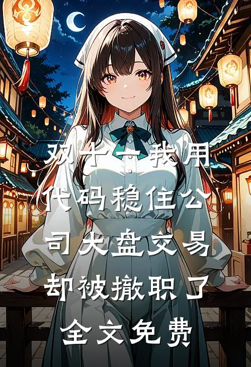 双十一我用代码稳住公司大盘交易却被撤职了全文免费
