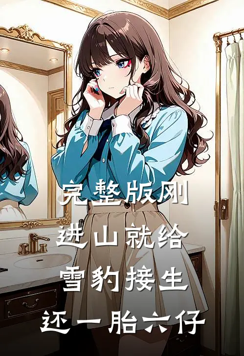 完整版刚进山就给雪豹接生，还一胎六仔