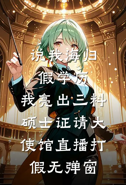 说我海归假学历，我亮出三料硕士证请大使馆直播打假无弹窗