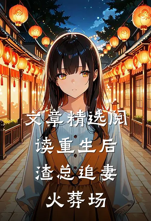 文章精选阅读重生后，渣总追妻火葬场