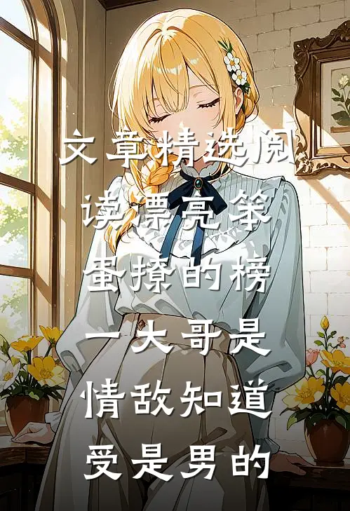 文章精选阅读漂亮笨蛋撩的榜一大哥是情敌知道受是男的