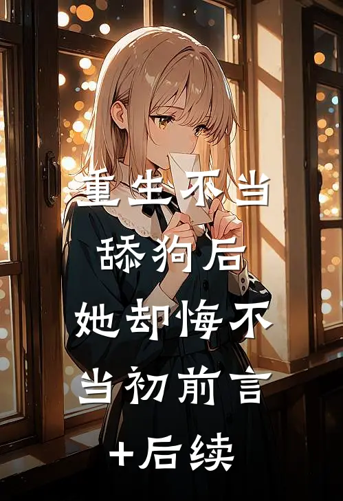 重生不当舔狗后，她却悔不当初前言+后续
