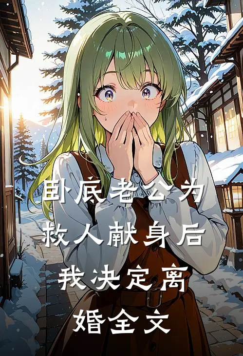 卧底老公为救人献身后，我决定离婚全文