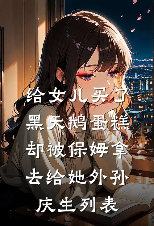 给女儿买了黑天鹅蛋糕，却被保姆拿去给她外孙庆生列表