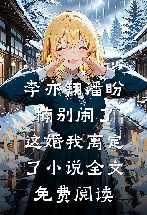 李亦翔潘盼楠别闹了，这婚我离定了小说全文免费阅读