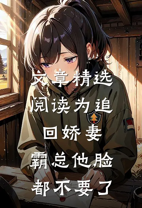文章精选阅读为追回娇妻，霸总他脸都不要了