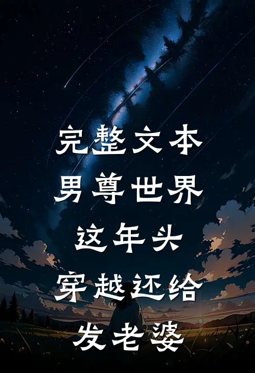 完整文本男尊世界：这年头，穿越还给发老婆