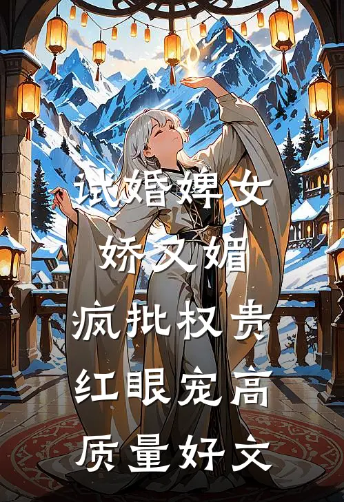 试婚婢女娇又媚，疯批权贵红眼宠高质量好文