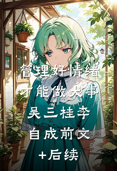 管理好情绪，才能做大事。吴三桂李自成前文+后续