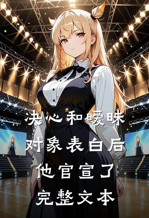 决心和暧昧对象表白后，他官宣了完整文本