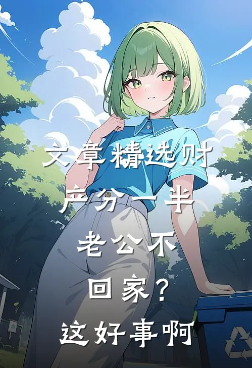 文章精选财产分一半，老公不回家？这好事啊