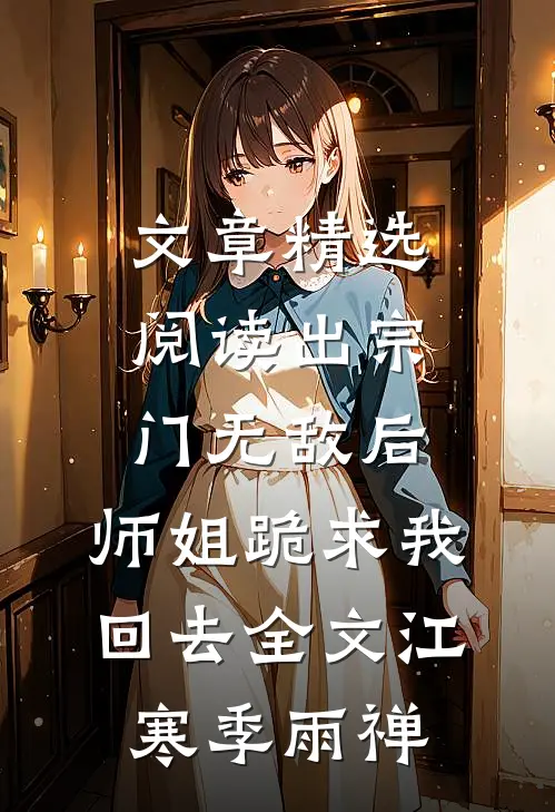文章精选阅读出宗门无敌后,师姐跪求我回去全文(江寒季雨禅)