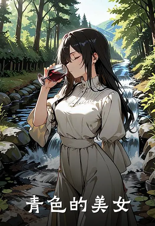 青色的美女
