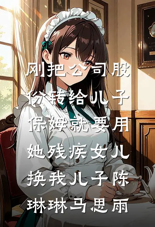 刚把公司股份转给儿子，保姆就要用她残疾女儿换我儿子陈琳琳马思雨