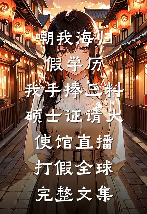 嘲我海归假学历，我手捧三料硕士证请大使馆直播打假全球完整文集