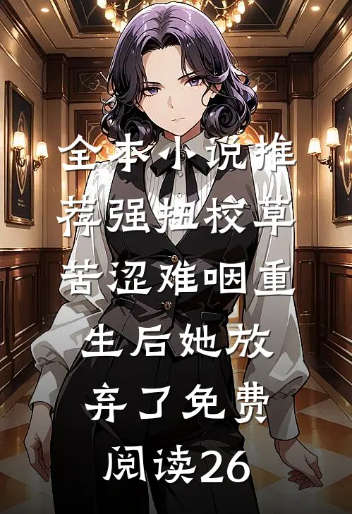 全本小说推荐强扭校草苦涩难咽重生后她放弃了免费阅读26