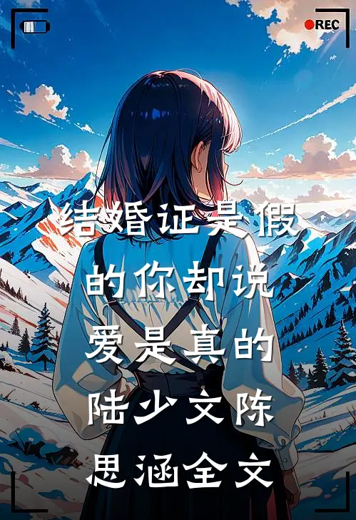 结婚证是假的你却说爱是真的陆少文陈思涵全文