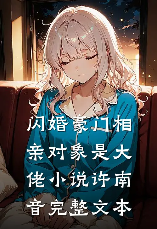 闪婚豪门相亲对象是大佬小说许南音完整文本