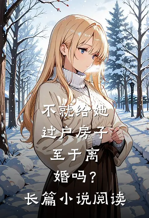 不就给她过户房子,至于离婚吗?长篇阅读