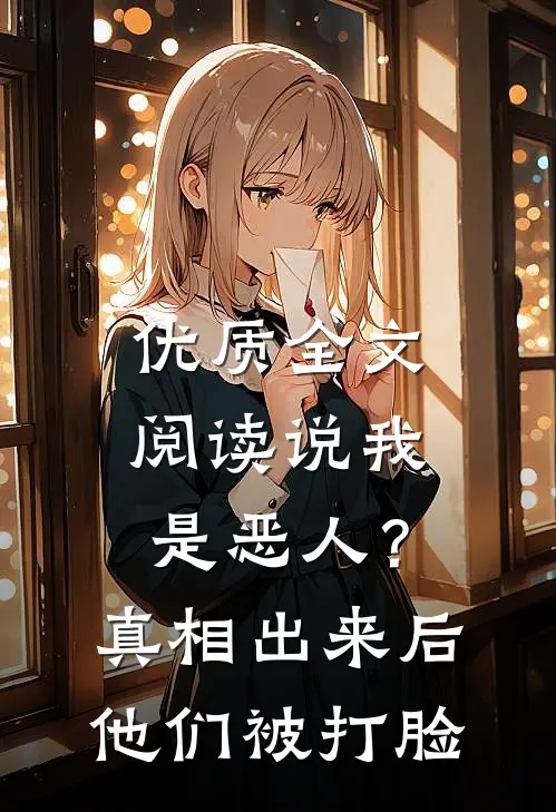 优质全文阅读说我是恶人？真相出来后他们被打脸