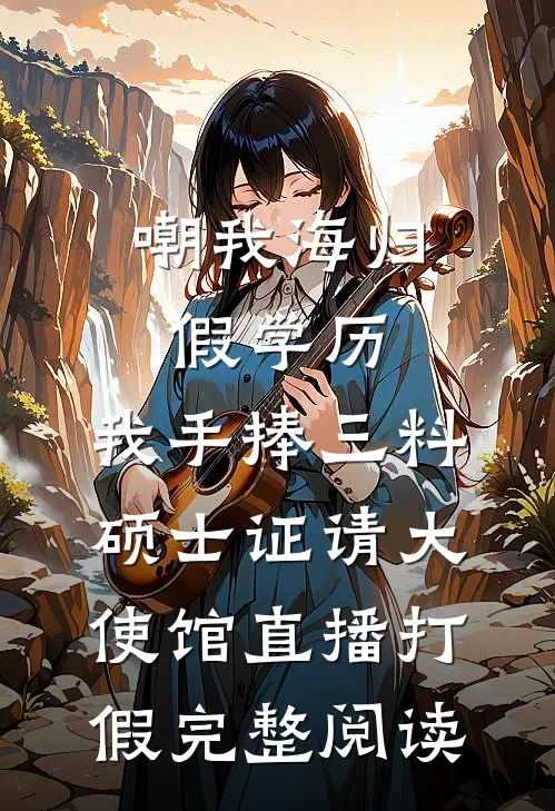 嘲我海归假学历，我手捧三料硕士证请大使馆直播打假完整阅读