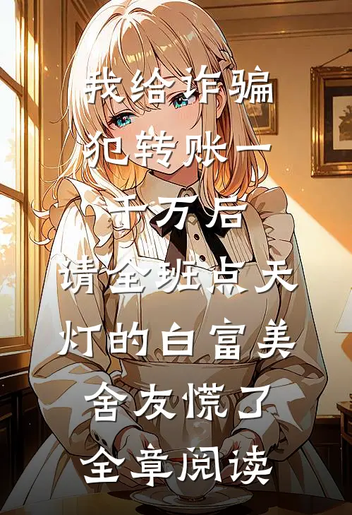 我给诈骗犯转账一千万后，请全班点天灯的白富美舍友慌了全章阅读