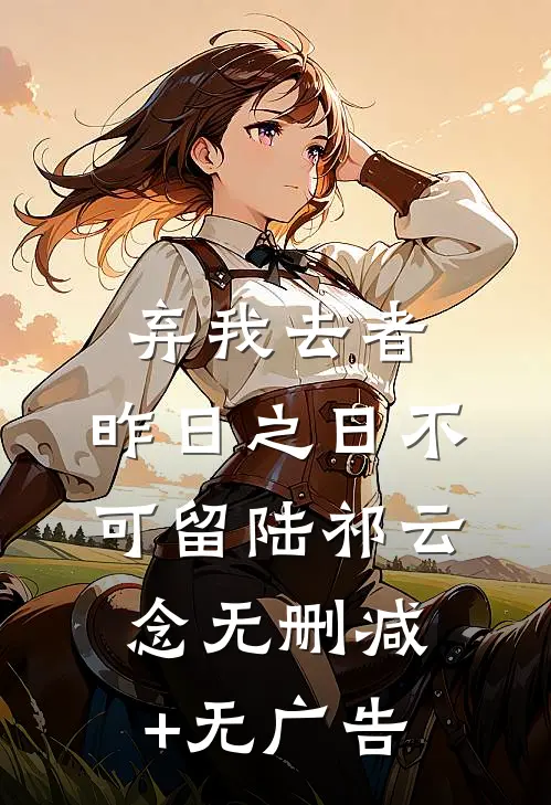 弃我去者，昨日之日不可留陆祁云念无删减+无广告