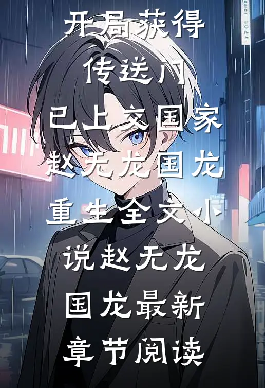 开局获得传送门，已上交国家赵无龙国龙重生全文小说赵无龙国龙最新章节阅读