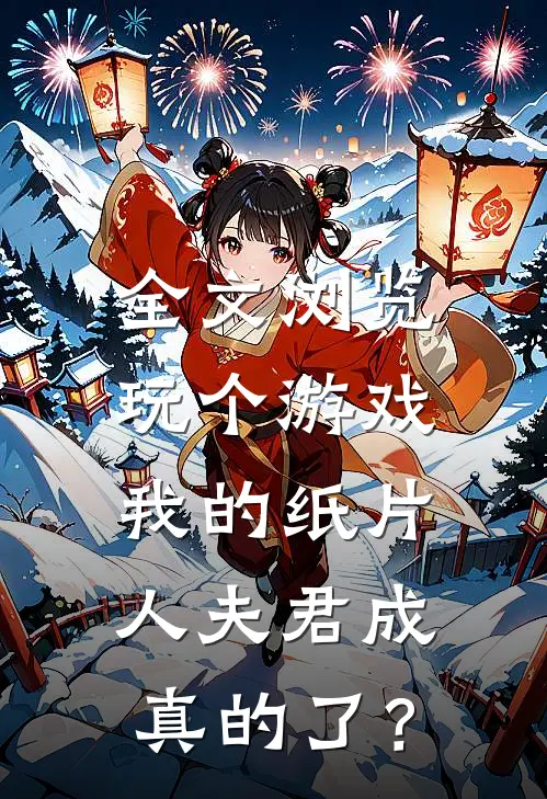 全文浏览玩个游戏，我的纸片人夫君成真的了？