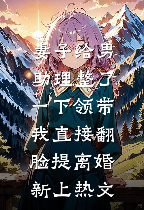 妻子给男助理整了一下领带，我直接翻脸提离婚新上热文