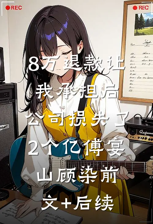 8万退款让我承担后，公司损失了2个亿傅宴山顾染前文+后续