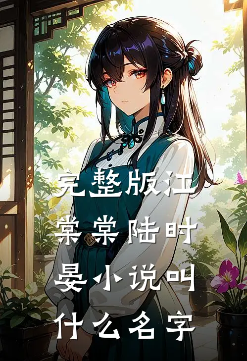 完整版江棠棠陆时晏小说叫什么名字