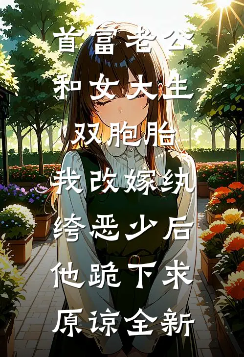 首富老公和女大生双胞胎，我改嫁纨绔恶少后他跪下求原谅全新