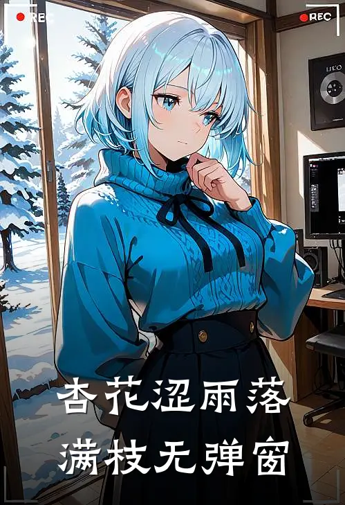 杏花涩雨落满枝无弹窗