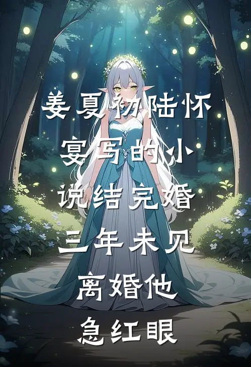 姜夏初陆怀宴写的小说结完婚三年未见，离婚他急红眼