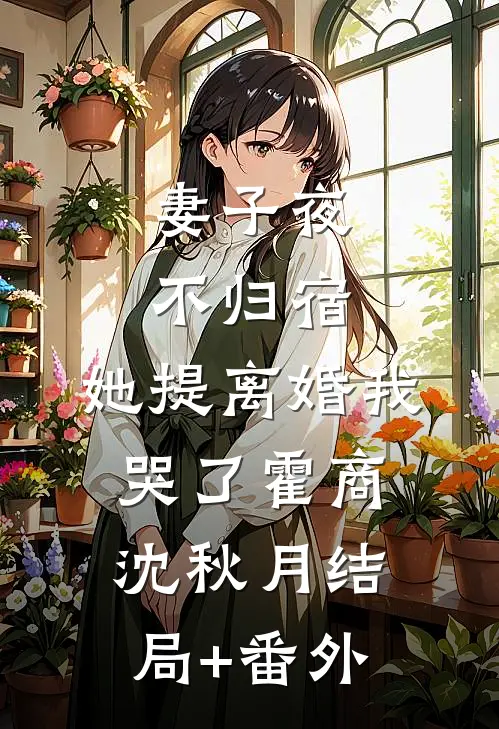 妻子夜不归宿，她提离婚我哭了霍商沈秋月结局+番外