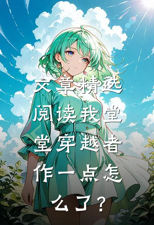 文章精选阅读我堂堂穿越者，作一点怎么了？