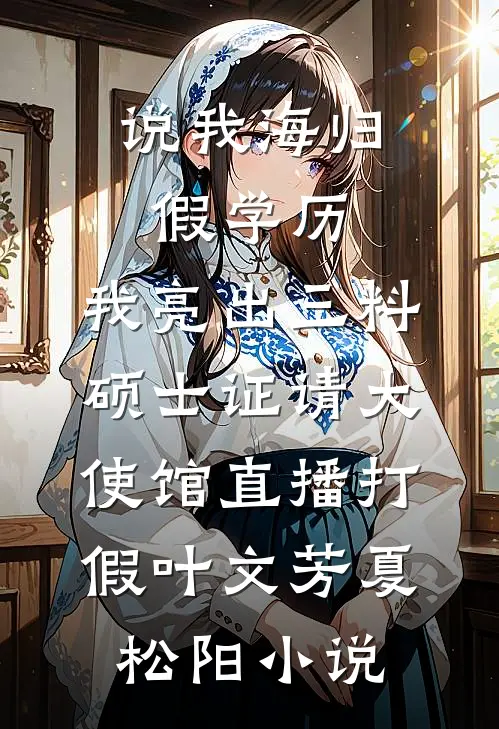 说我海归假学历，我亮出三料硕士证请大使馆直播打假叶文芳夏松阳小说