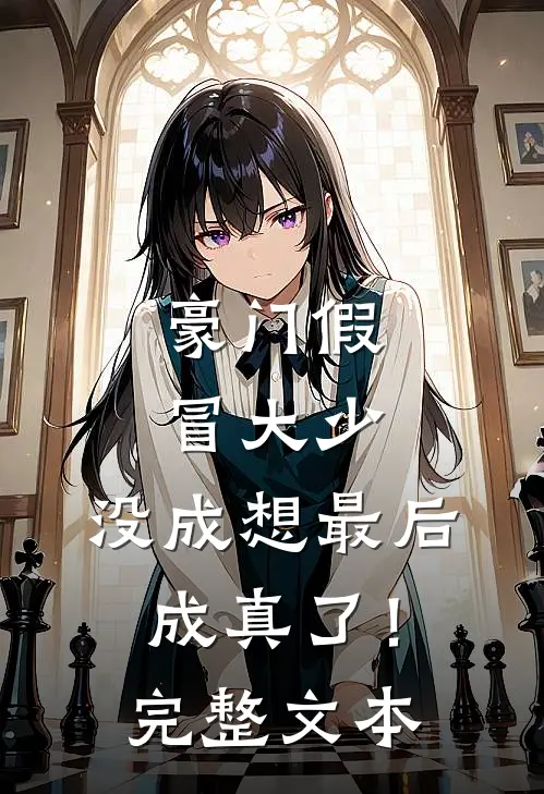 豪门假冒大少，没成想最后成真了！完整文本
