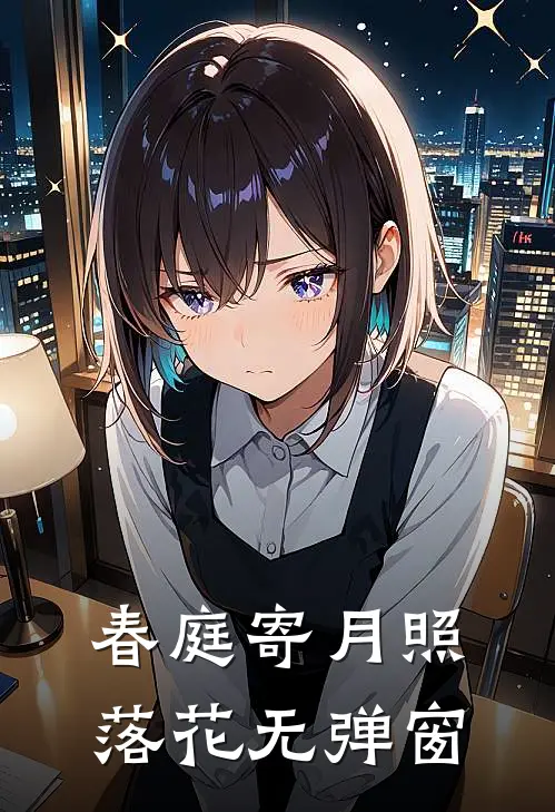 春庭寄月照落花无弹窗