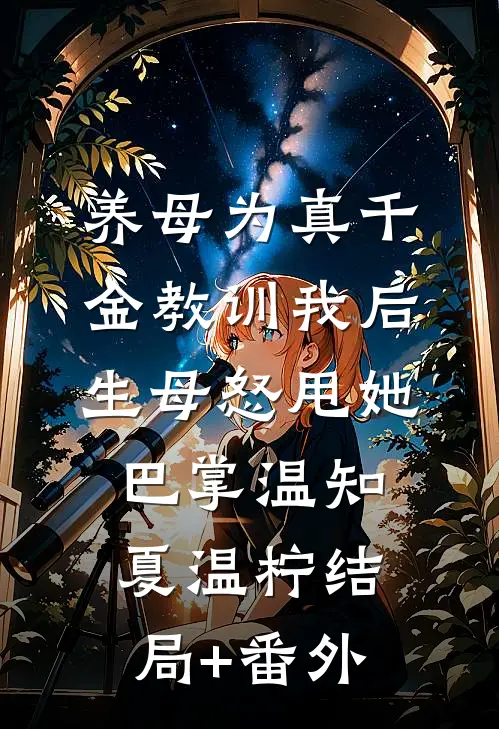 养母为真千金教训我后，生母怒甩她巴掌温知夏温柠结局+番外