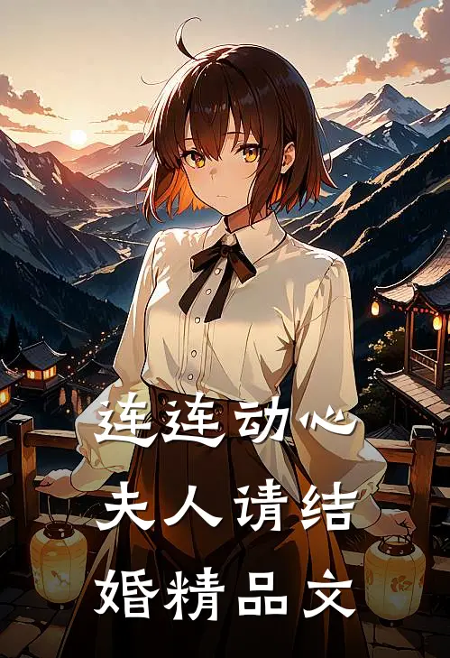 连连动心，夫人请结婚精品文