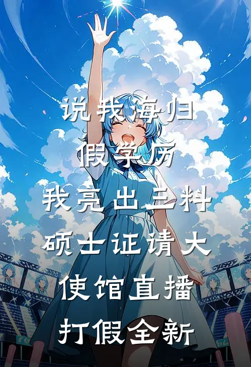 说我海归假学历，我亮出三料硕士证请大使馆直播打假全新