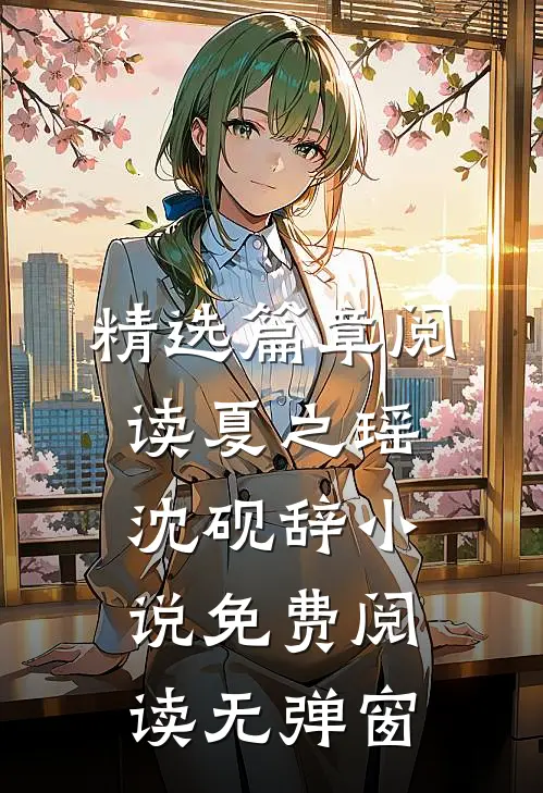 精选篇章阅读夏之瑶沈砚辞小说免费阅读无弹窗